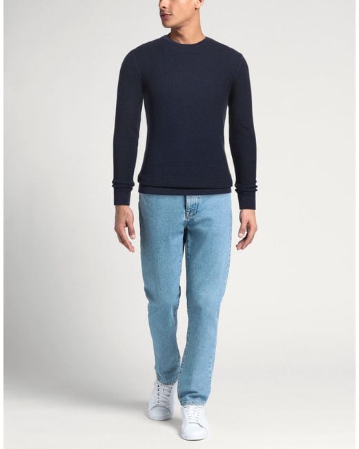 Pullover Jeordie's de hombre de color Blue