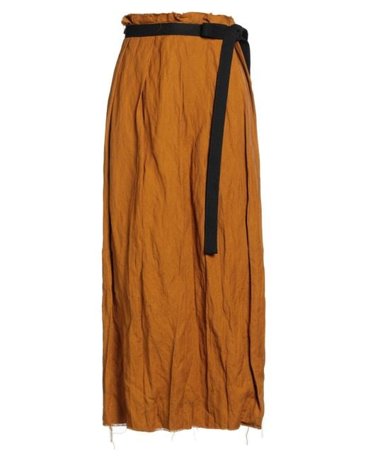 Masnada Brown Maxi Skirt