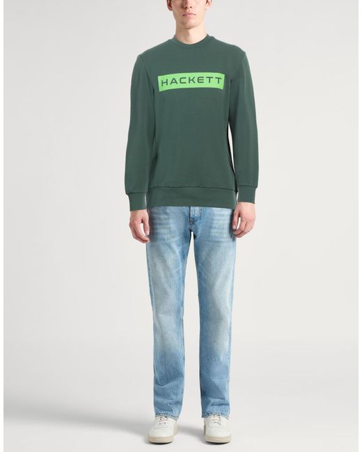 Hackett Green Sweatshirt for men