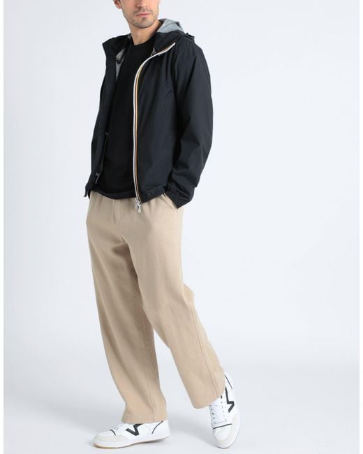 K-Way Black Jacket for men