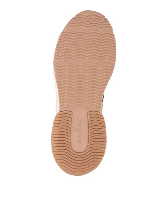 Hogan Pink Sneakers Leather