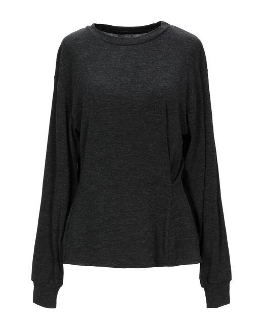 ..,merci T-shirt da donna di colore nero ..,merci T-shirt da donna di colore nero