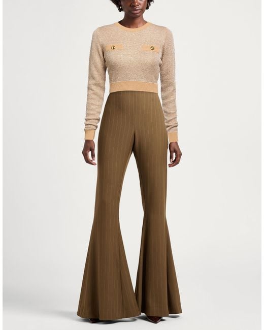 Elisabetta Franchi Natural Sweater Polyester, Acrylic, Wool, Alpaca Wool