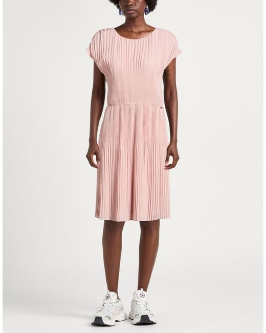 ARMANI EXCHANGE Pink Mini Dress