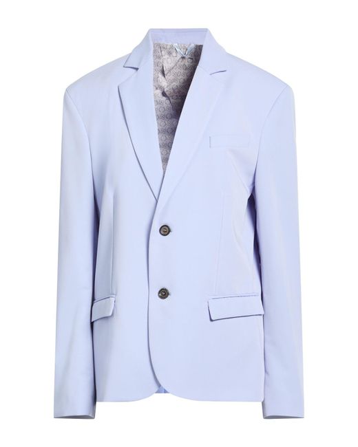 Imperial Blue Lilac Blazer Polyester, Viscose, Elastane for men