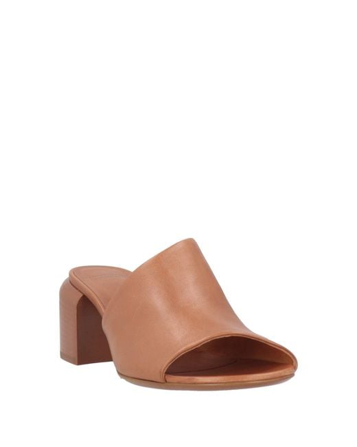 Officine Creative Brown Sandals Leather