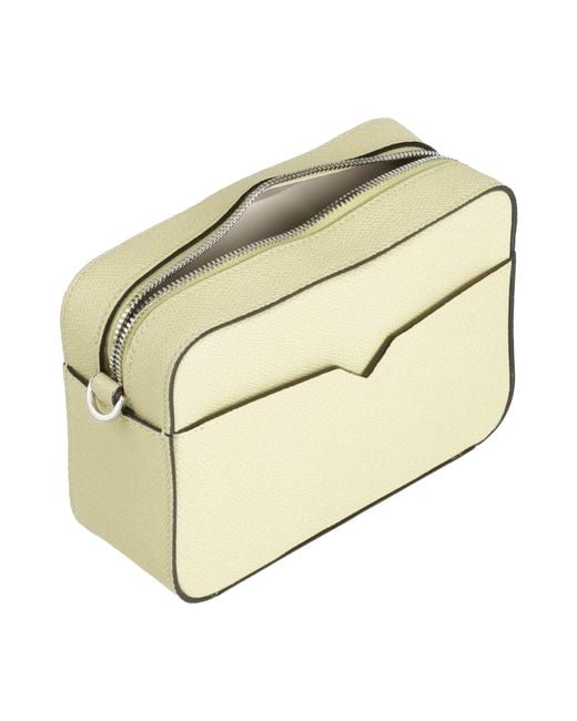 Valextra Natural Cross-Body Bag Calfskin for men
