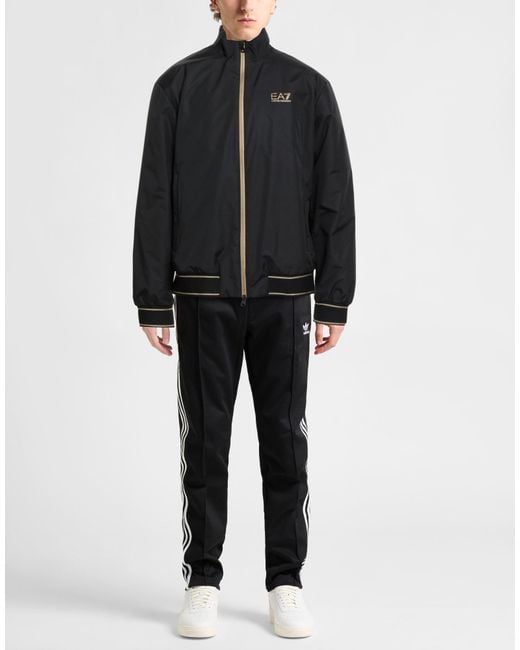 EA7 Black Jackets for men