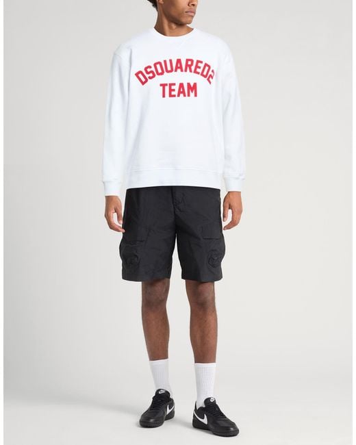 DSquared² White Sweatshirt for men