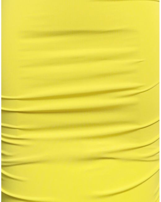 SIMONA CORSELLINI Yellow Midi-Kleid