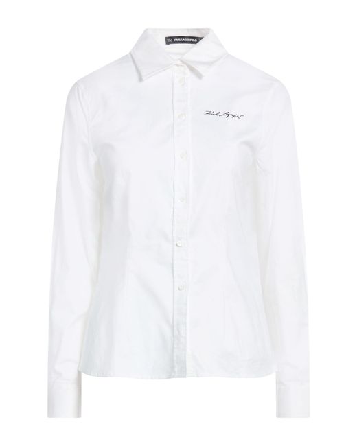 Karl Lagerfeld White Shirts