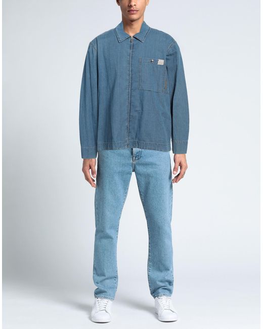 Camisa vaquera Lanvin de hombre de color Blue