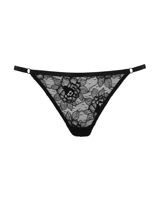 Ow Intimates Lace G-String In Black - Lyst