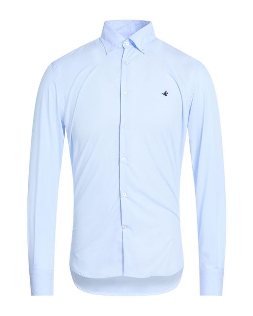 Brooksfield Blue Shirts for men