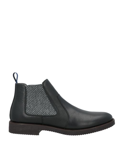 Pollini Black Ankle Boots for men