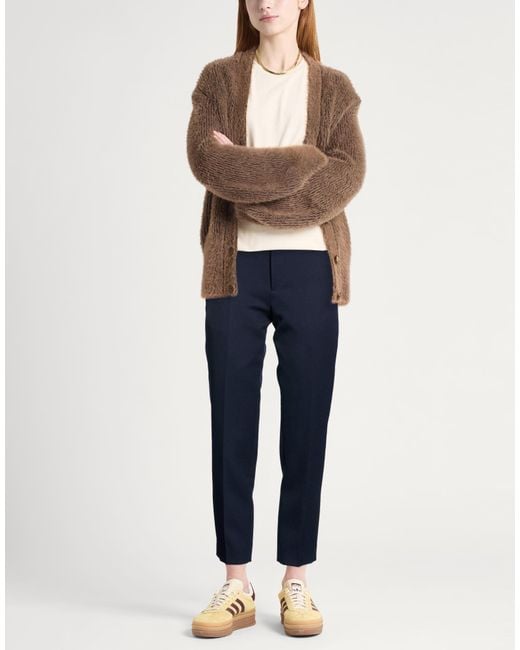 AMI Blue Pants Virgin Wool