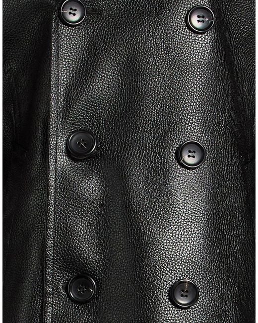 Junya Watanabe Black Cape Polyurethane Resin