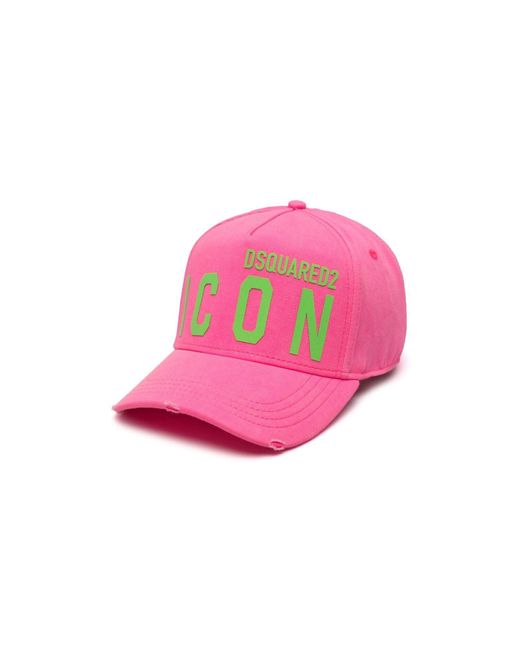 DSquared² Mützen & Hüte in Pink für Herren