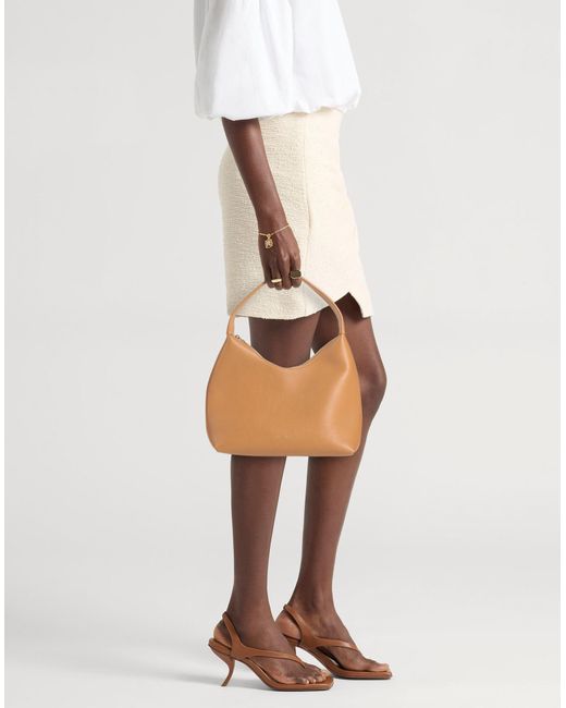 Mansur Gavriel Brown Tan Handbag Leather
