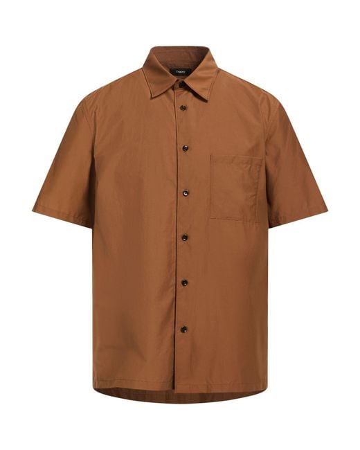 Theory Brown Shirts for men