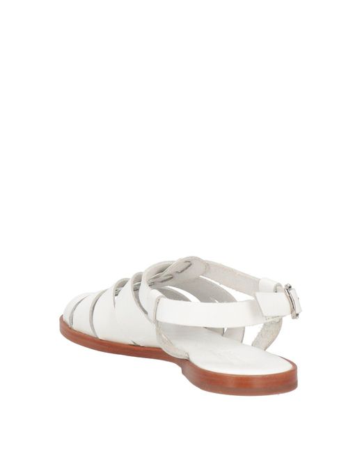 Dragon White Sandals