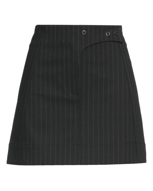 Ganni Black Mini Skirt