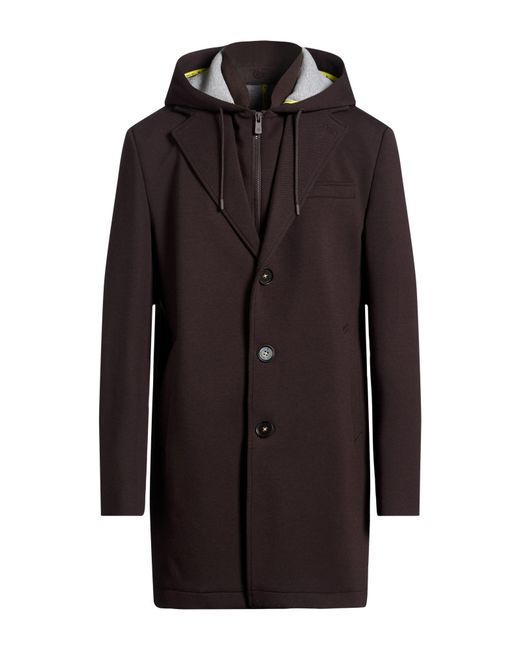 Manuel Ritz Black Coat for men