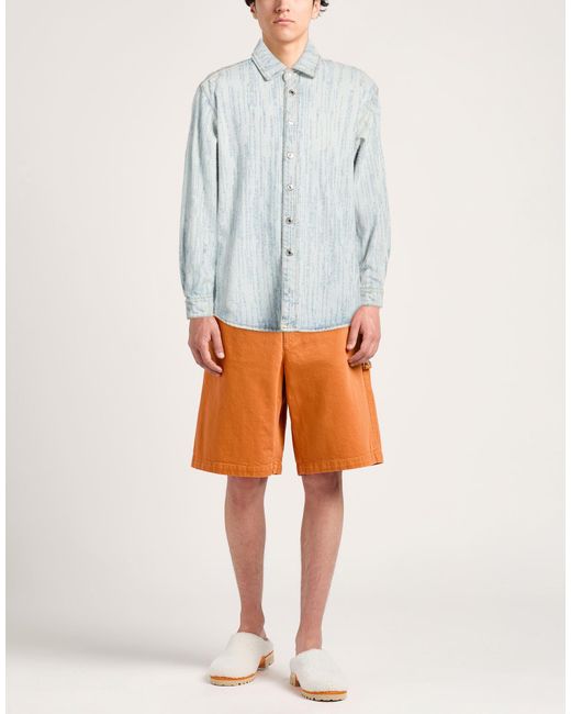 Camicia Jeans di MSGM in Blue da Uomo