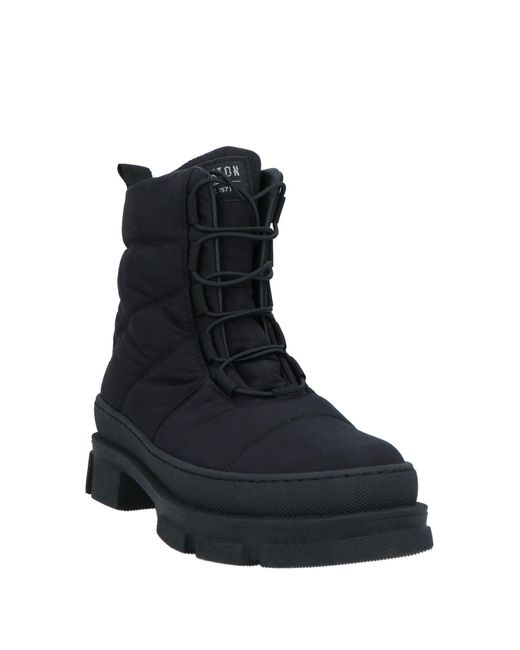 Stokton Black Ankle Boots