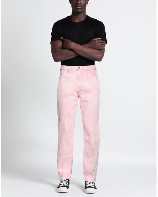 Pantaloni Jeans di Isabel Marant in Pink da Uomo