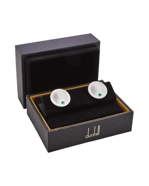 Dunhill Manschettenknöpfe in Metallic für Herren