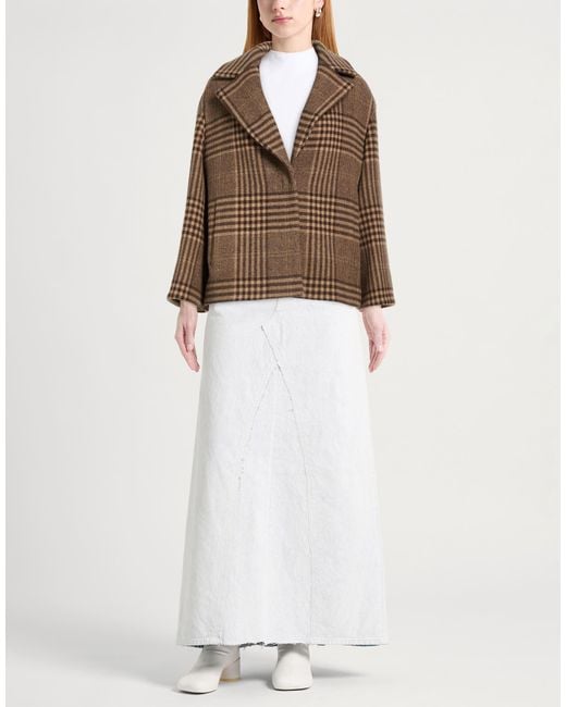 Cinzia Rocca Brown Coat