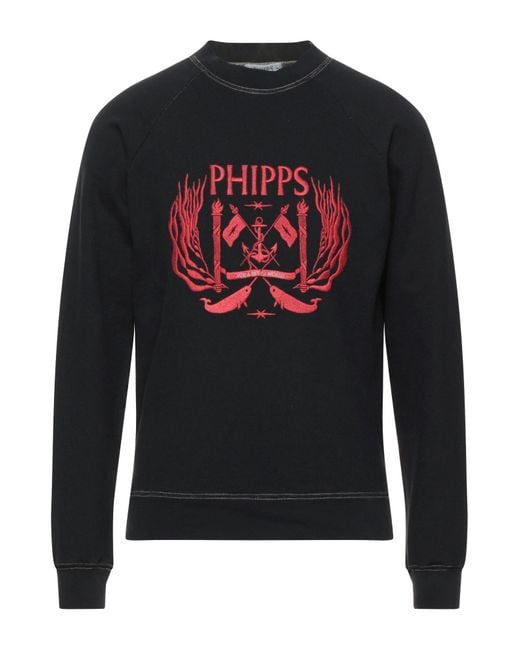 Phipps Black Sweatshirt for men