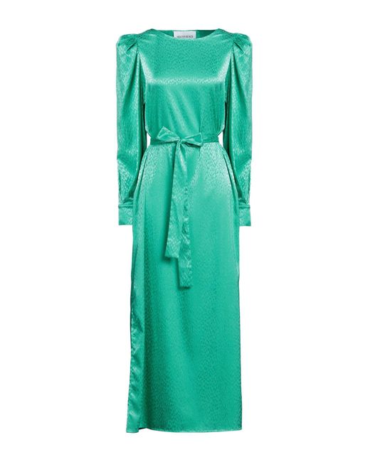 Silvian Heach Green Maxi Dress