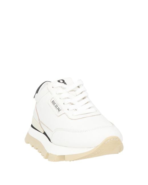 Rucoline White Sneakers Leather, Synthetic Fibers