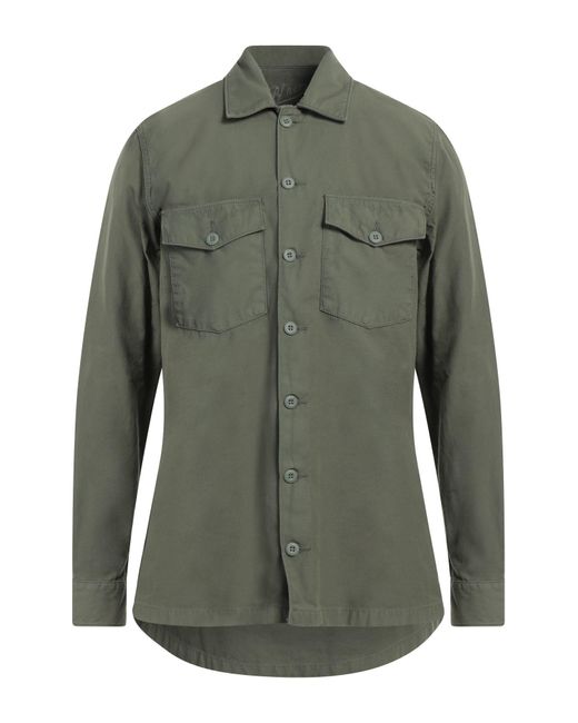 Camicia di Bl'ker in Green da Uomo