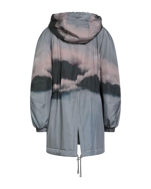 Alberta Ferretti Gray Coat Polyester