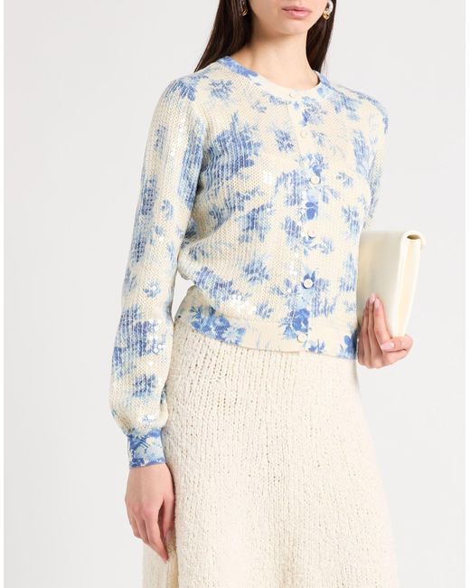 Twinset Blue Strickjacke