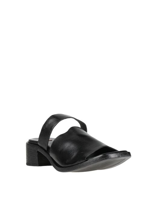 Moma Black Sandals Calfskin