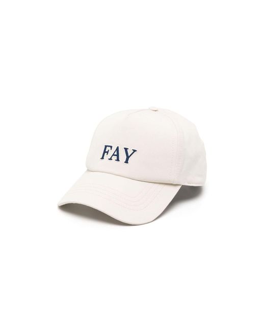 Chapeau Fay pour homme en coloris White