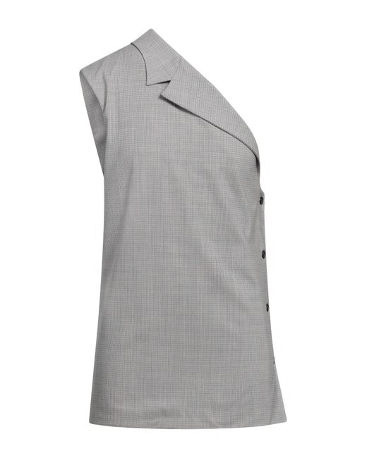 Raf Simons Gray Tailored Vest for men