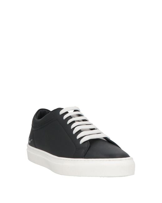Emporio Armani Black Trainers