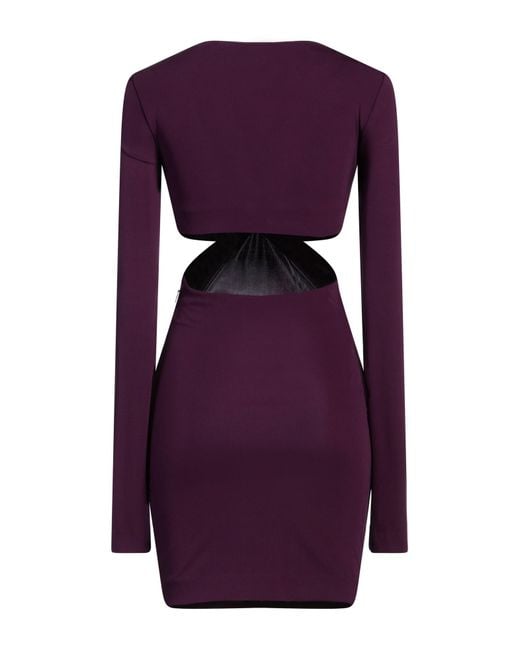 Short dresses DSquared² de color Purple