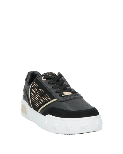 EA7 Black Trainers