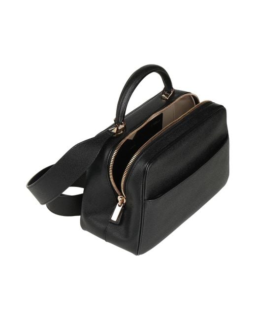 Valextra Black Handbag