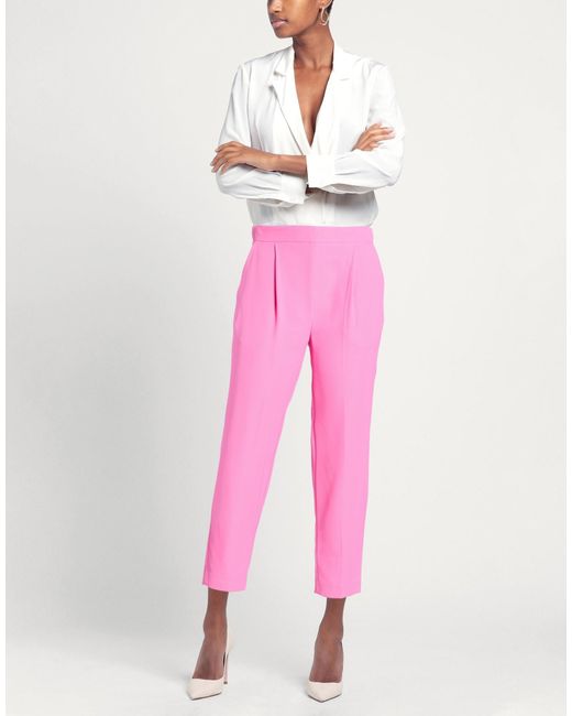 Nora Barth Pink Pants Polyamide, Viscose, Elastane