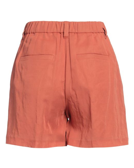 Brunello Cucinelli Orange Shorts & Bermudashorts