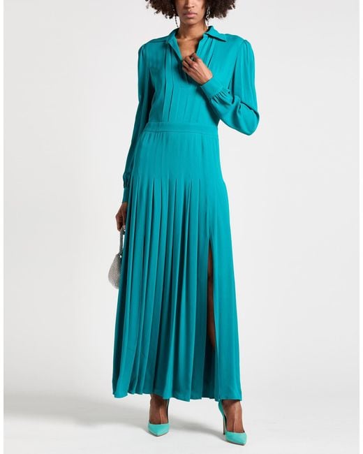 Twinset Blue Maxi Dress