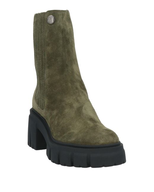 Loriblu Green Ankle Boots