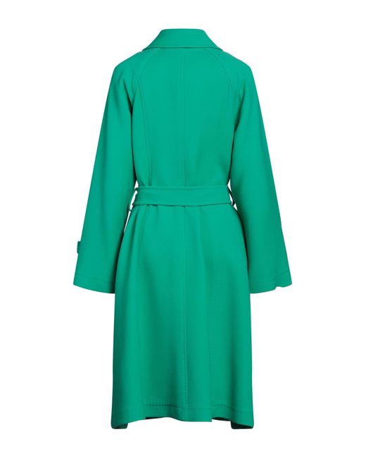 Dolce & Gabbana Green Overcoat & Trench Coat